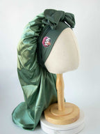 Bonnet de nuit en Satin Royale taille L