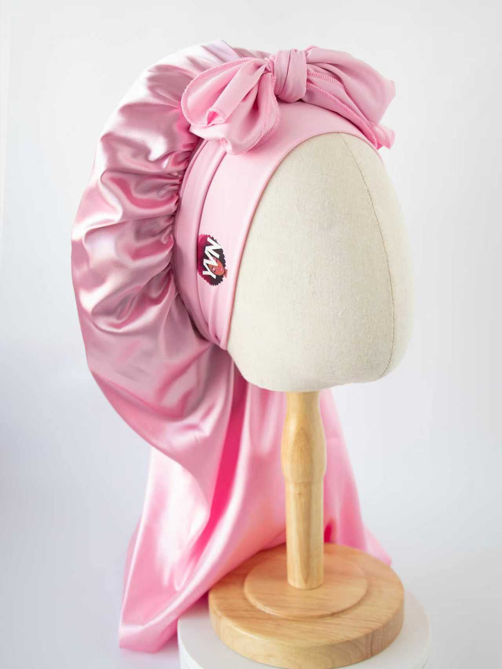 Bonnet de nuit en Satin Royale taille L